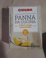 Mängden socker i Panna da Cucina