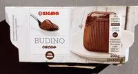 Mängden socker i Budino cacao