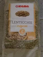 Mängden socker i Lenticchie mignon