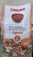 Mängden socker i Zuppa