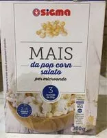 Mängden socker i Pop corn