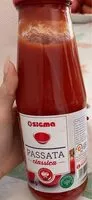 Mängden socker i Passata classica
