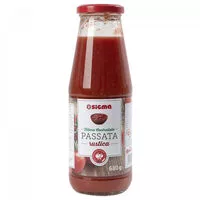 Mängden socker i Passata rustica