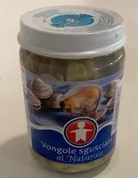 Mängden socker i Vongole sgusciate al naturale