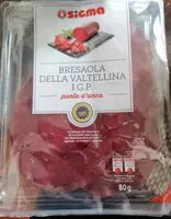 Mängden socker i Bresaola della Valtellina I.G.P - Punta d'anca