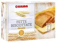 Mängden socker i Fette biscottate dorate