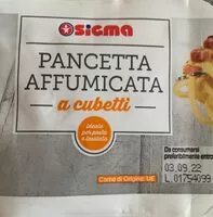 Mängden socker i pancetta Affumicata a Cubetti