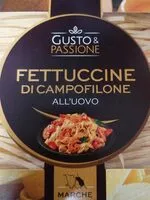 Mängden socker i Fettuccine di Campofilone all'uovo