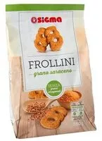 Mängden socker i Frollini  al grano saraceno