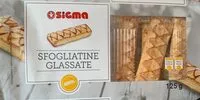 Mängden socker i Sfogliatine Glassate