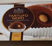 Mängden socker i Tartufo nero