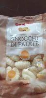Mängden socker i Gnocchi di patate