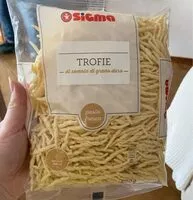 Mängden socker i trofie di semola di grano duro