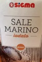 Mängden socker i Sale marino  iodato