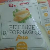 Mängden socker i Fettine di Formaggio Fuso Gusto Classico