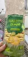 Mängden socker i Gallette di mais biologico