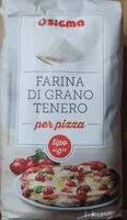 Mängden socker i Farina di grano tenero per pizza