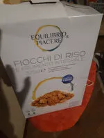 Mängden socker i Fiocchi di riso e frumento integrale