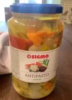 Mängden socker i Antipasto sottolio