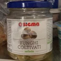 Mängden socker i Funghi coltivati