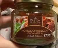 Mängden socker i Pomodori secchi di calabria