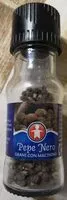 Mängden socker i Pepe nero grani con macinino