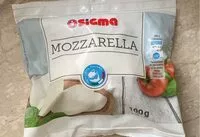 Mängden socker i MOZZARELLA-FORMAGGIO FRESCO A PASTA FILATA
