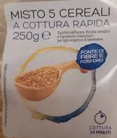 Mängden socker i Misto 5 cereali a cottura rapida