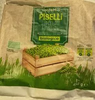 Mängden socker i Piselli surgelati finissimi