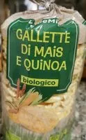 Mängden socker i Gallette di mais e quinoa