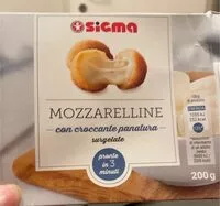 Mängden socker i Mozzarelline