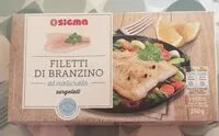 Mängden socker i Filetto di branzino surgelato