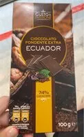 Mängden socker i Cioccolato fondente extra Ecuador 74%