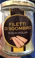 Mängden socker i Filetti di sgombro