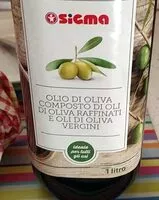 Mängden socker i Olio di oliva