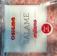 Mängden socker i Salame milano
