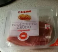 Mängden socker i Prosciutto crudo stagionato