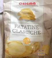 Mängden socker i Patatine classiche