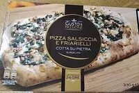 Mängden socker i Pizza salsiccia e friarielli