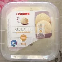 Mängden socker i Gelato gusto vaniglia
