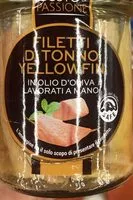 Mängden socker i Filetti di tonno yellowfin