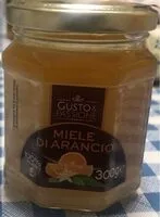 Mängden socker i Miele di arancio