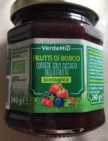 Mängden socker i Marmellata frutti di bosco