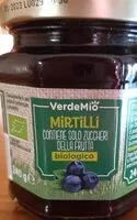 Mängden socker i Marmellata mirtilli