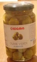 Mängden socker i Olive Verdi in salamoia