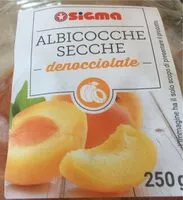 Mängden socker i Albicocche secche