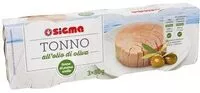 Mängden socker i Tonno all'olio d'oliva sigma