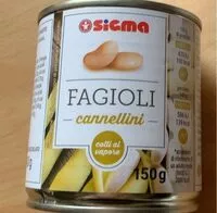 Mängden socker i Fagioli cannellini