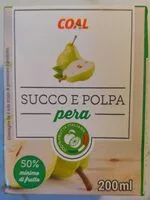 Mängden socker i Succo e polpa - pera