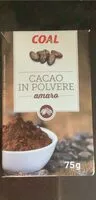 Mängden socker i Cacao in polvere